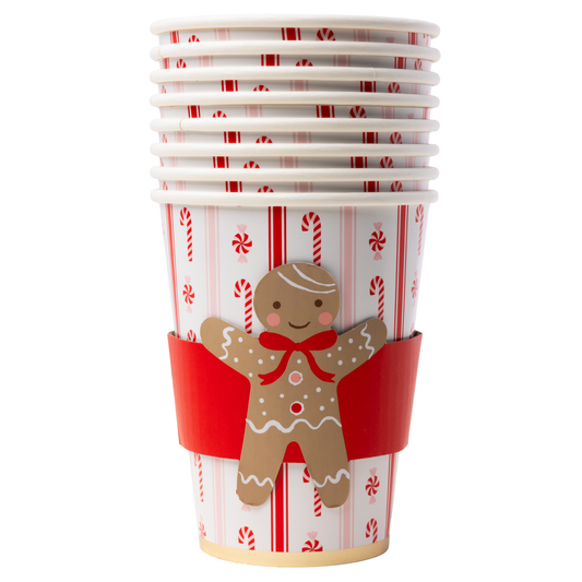 Sweet Gingerbread To Go Cups | 8 count