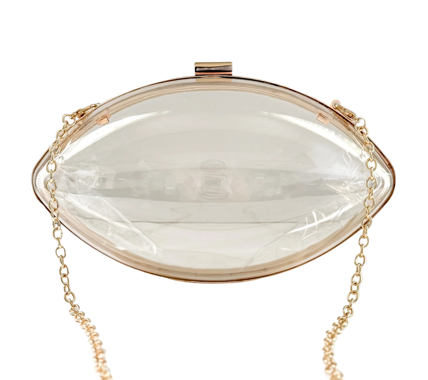 Game Day Football Style Clear Crossbody Bag