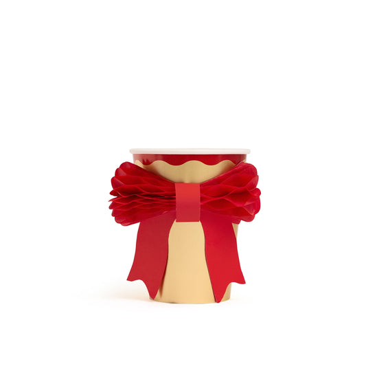 Sip & Sparkle Bow Cup Set | 8 count