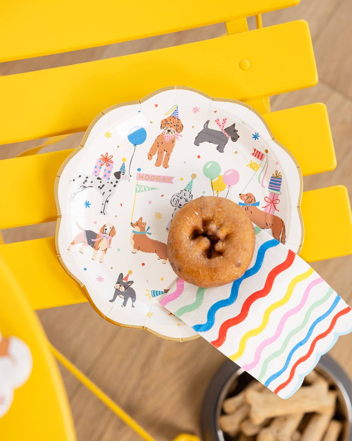 Dog Party Plates | Set of 8