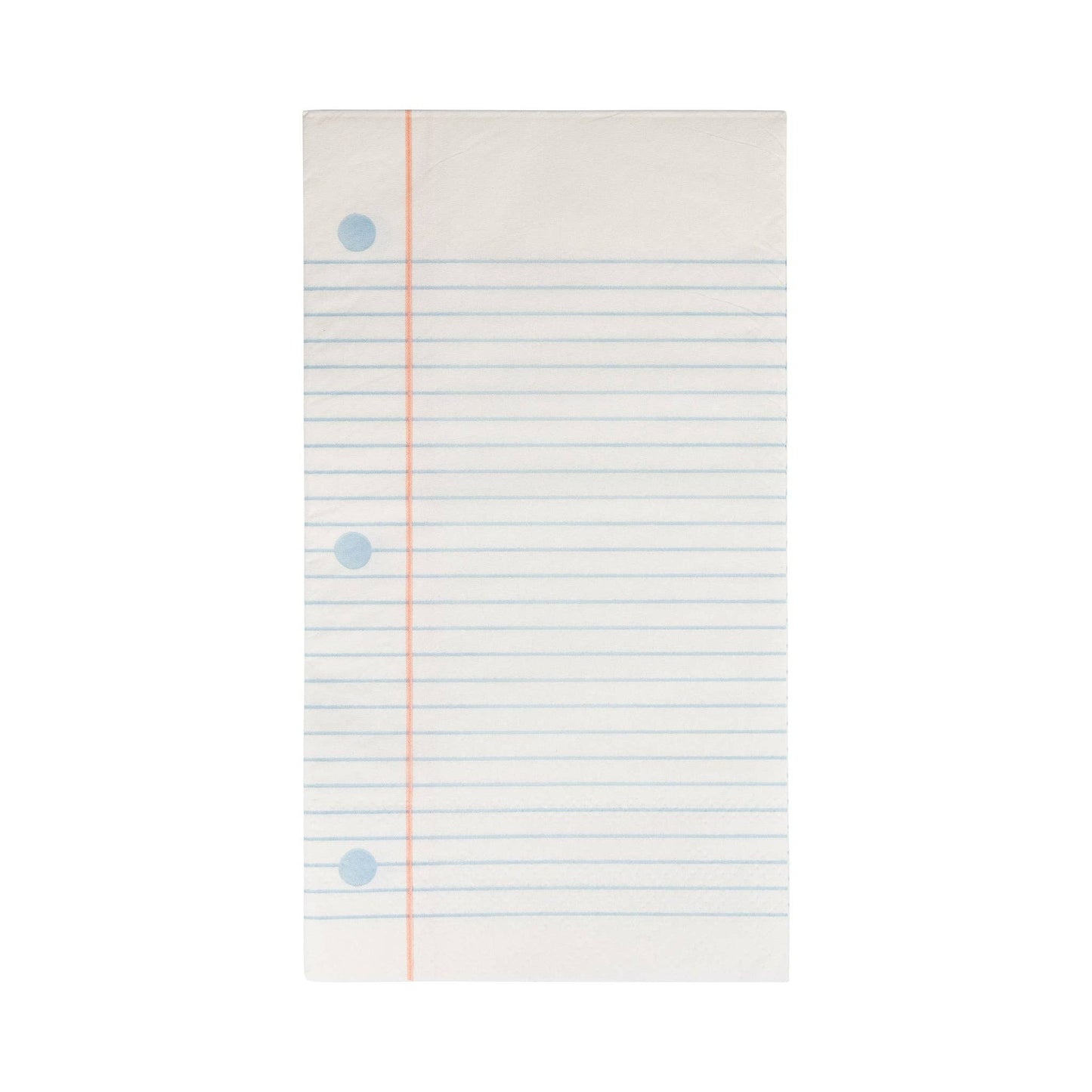 Notebook Paper Dinner Napkins | 24 count