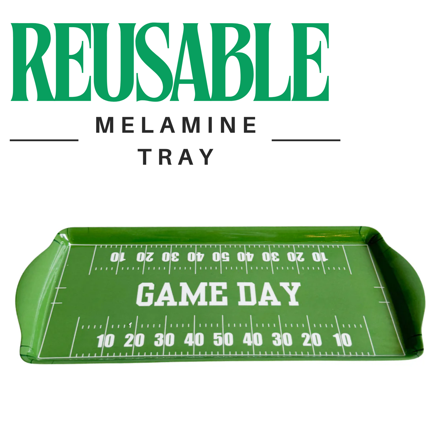 Gameday Melamine Tray