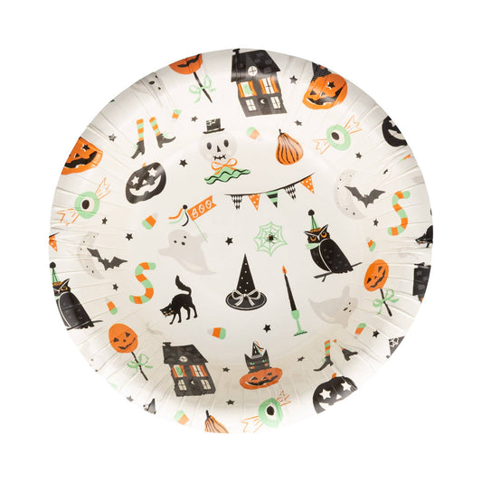Tricks & Treats Paper Bowls | 8 count