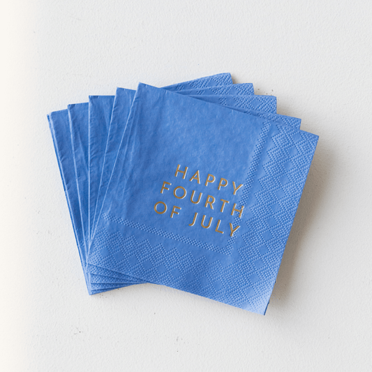 Happy 4th Of July Cocktail Napkins | Pack of 20