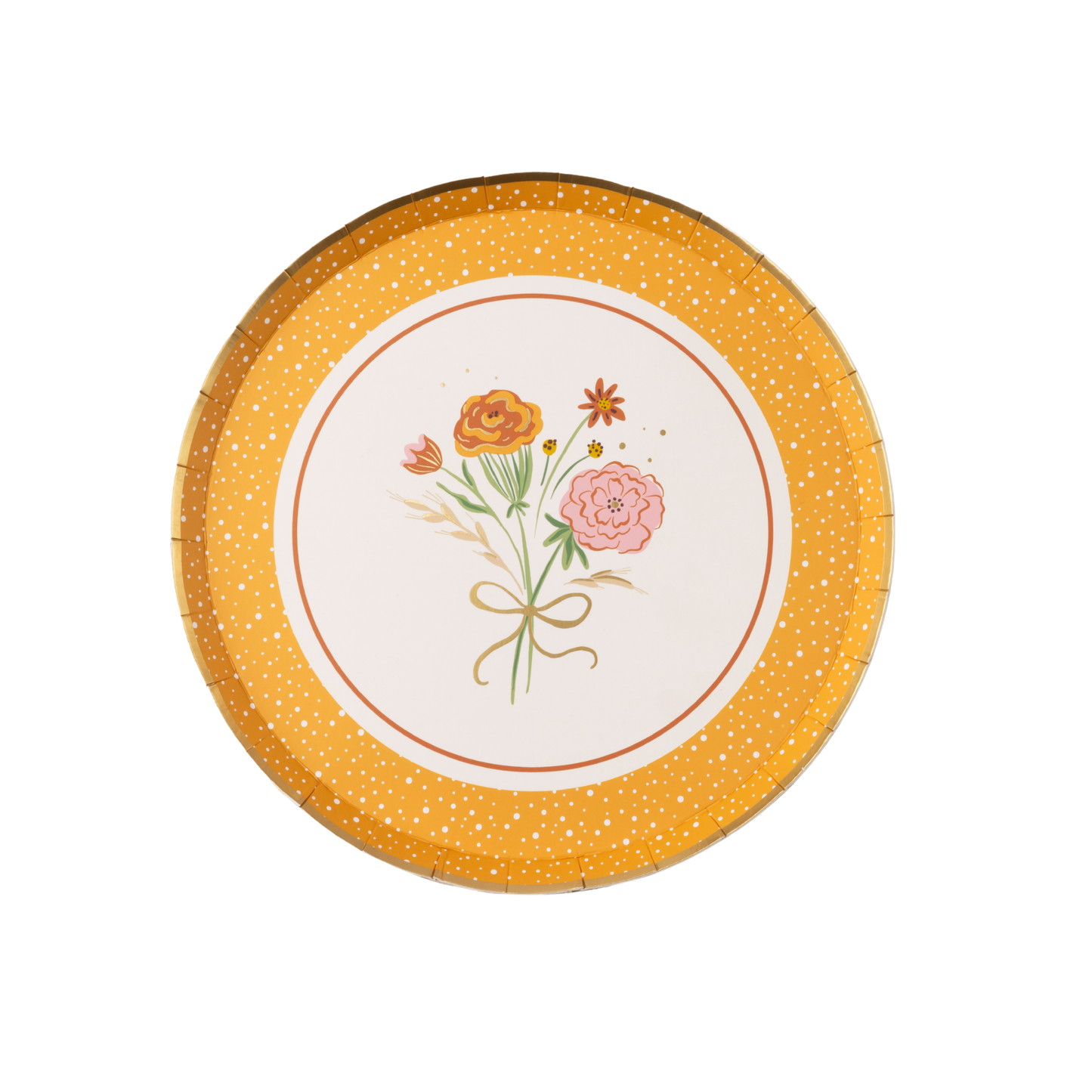 Fall Florals Dessert Plates 8.25" | 8 count
