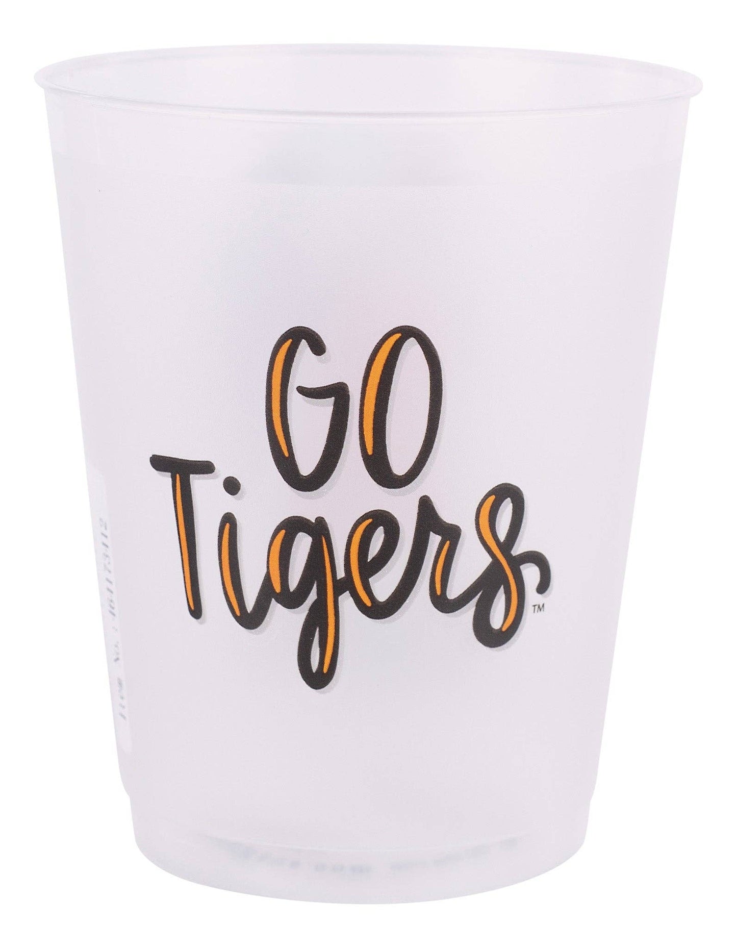 Clemson Mascot Frosted Cups | Set of 8