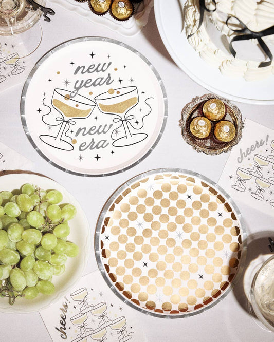 New Year New Era Plates | 24 count