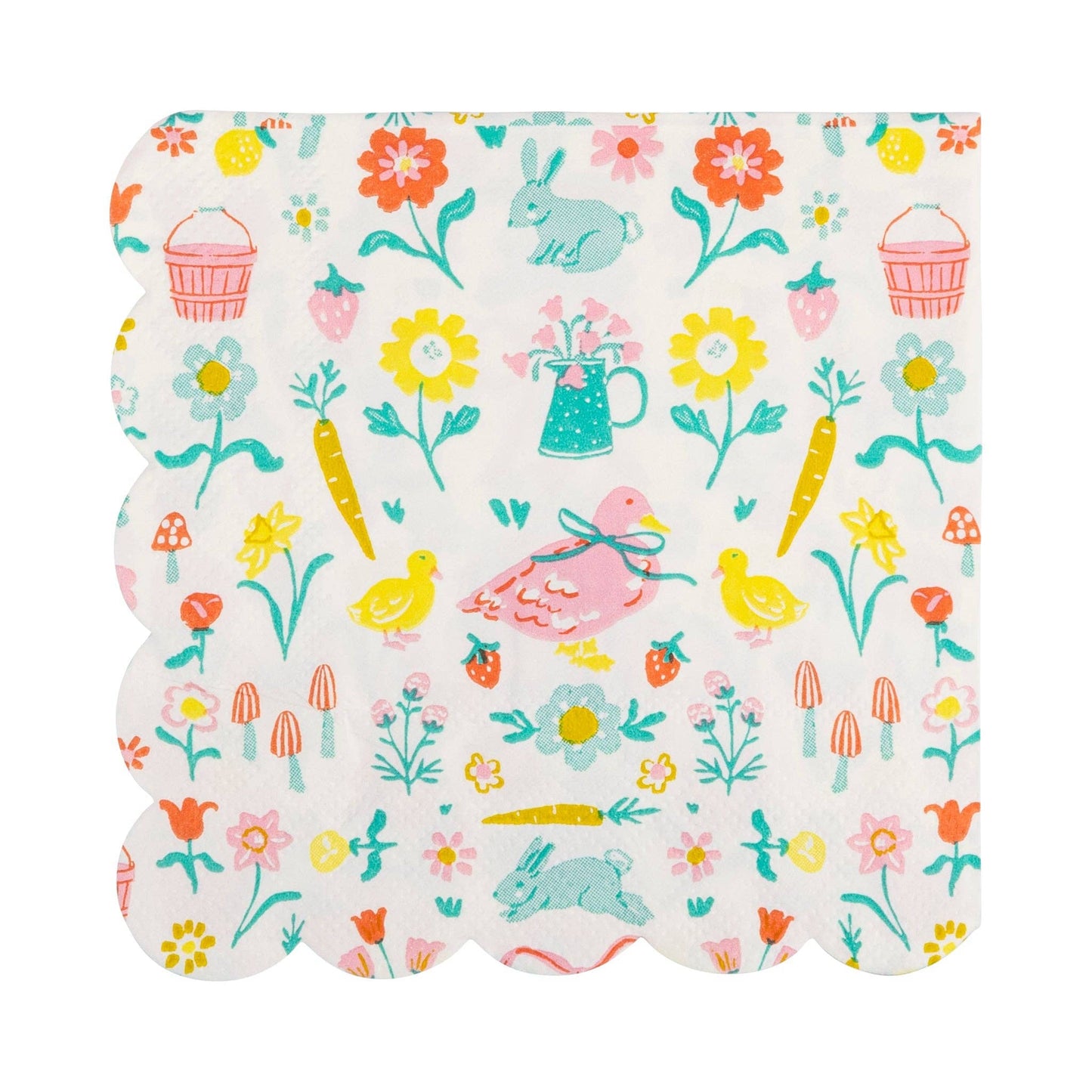Springtime Cottage Cocktail Napkin | Pack of 24