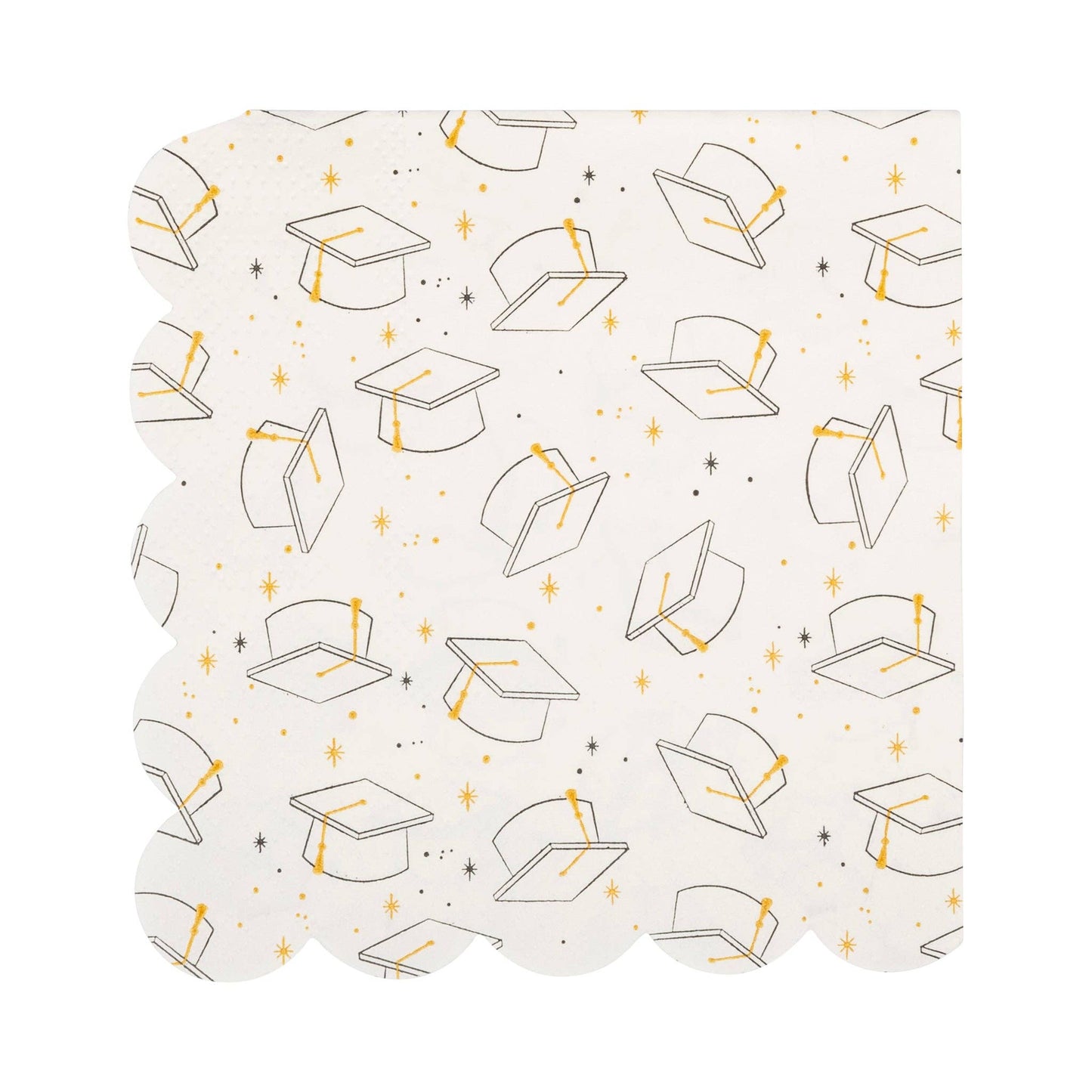 Grad Cap Cocktail Napkin | 18 count