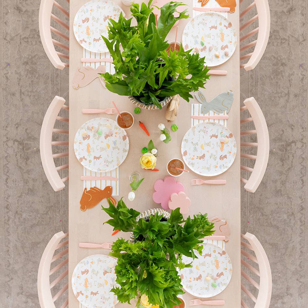 Bunnies In The Garden Large Napkins | Pack of 16