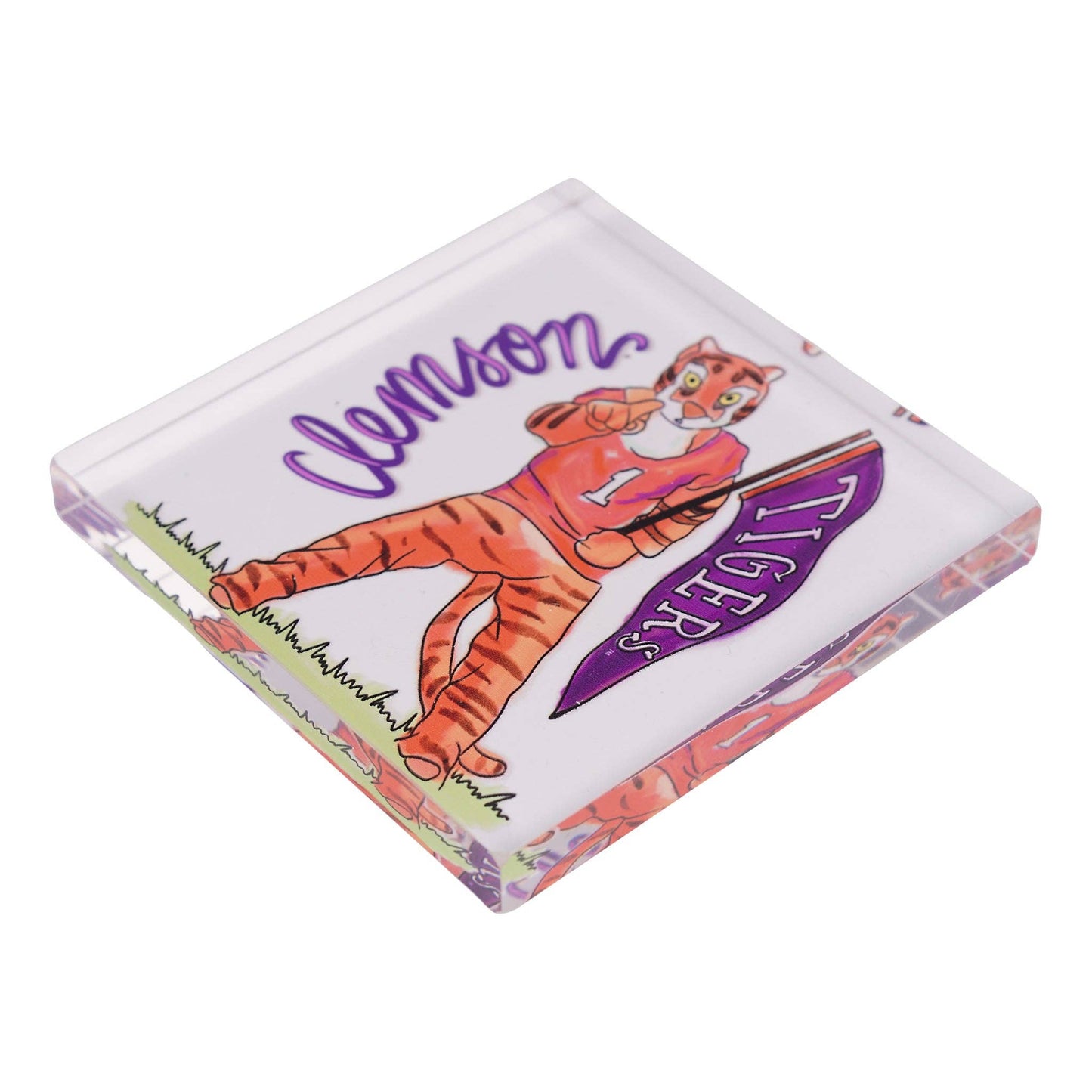 Clemson Mascot Napkin Weight