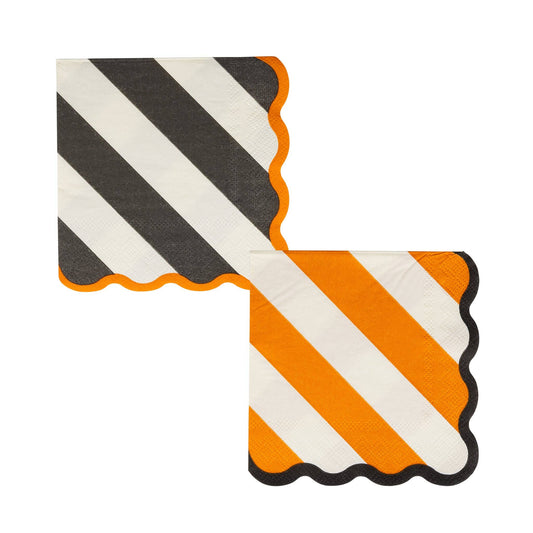 Striped Cocktail Napkins | 24 count