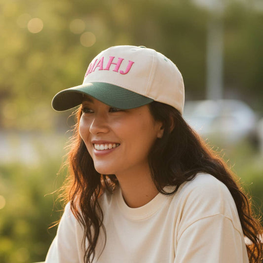 Classic canvas hat by The Darling Effect, featuring a casual design and neutral color, perfect for everyday wear.