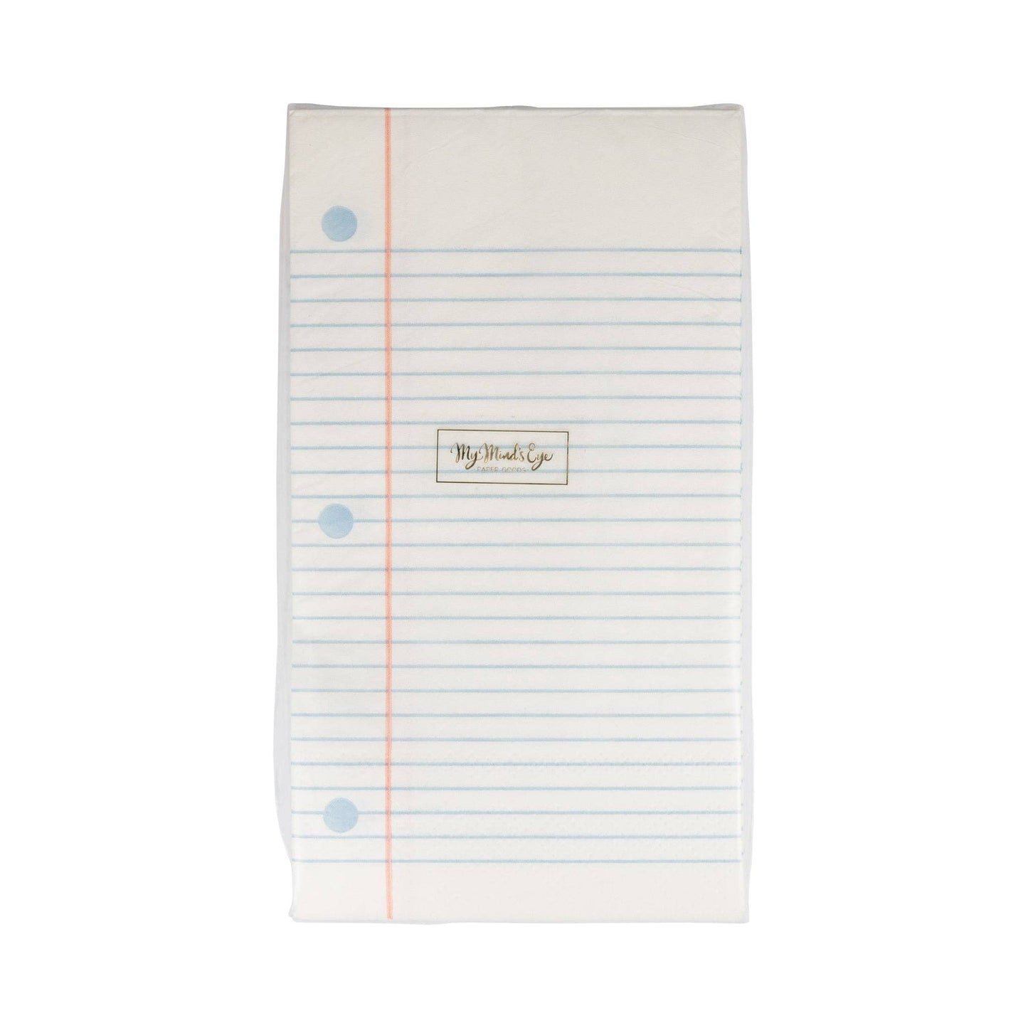 Notebook Paper Dinner Napkins | 24 count