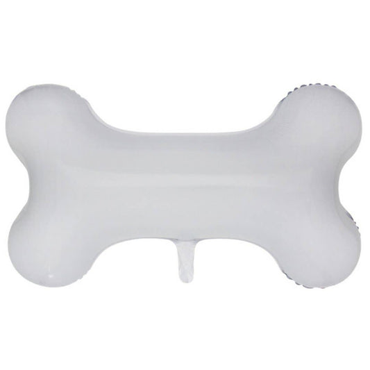 Giant White Dog Bone Mylar Balloon | 29in