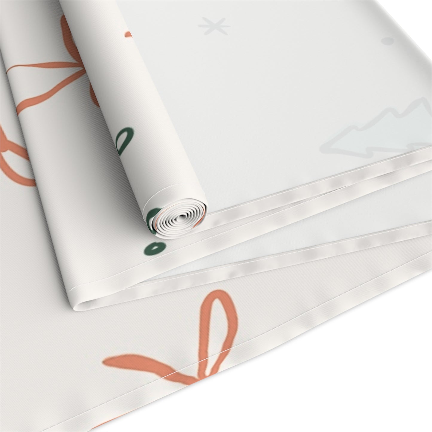Christmas Ribbon Table Runner | 16" x 72"