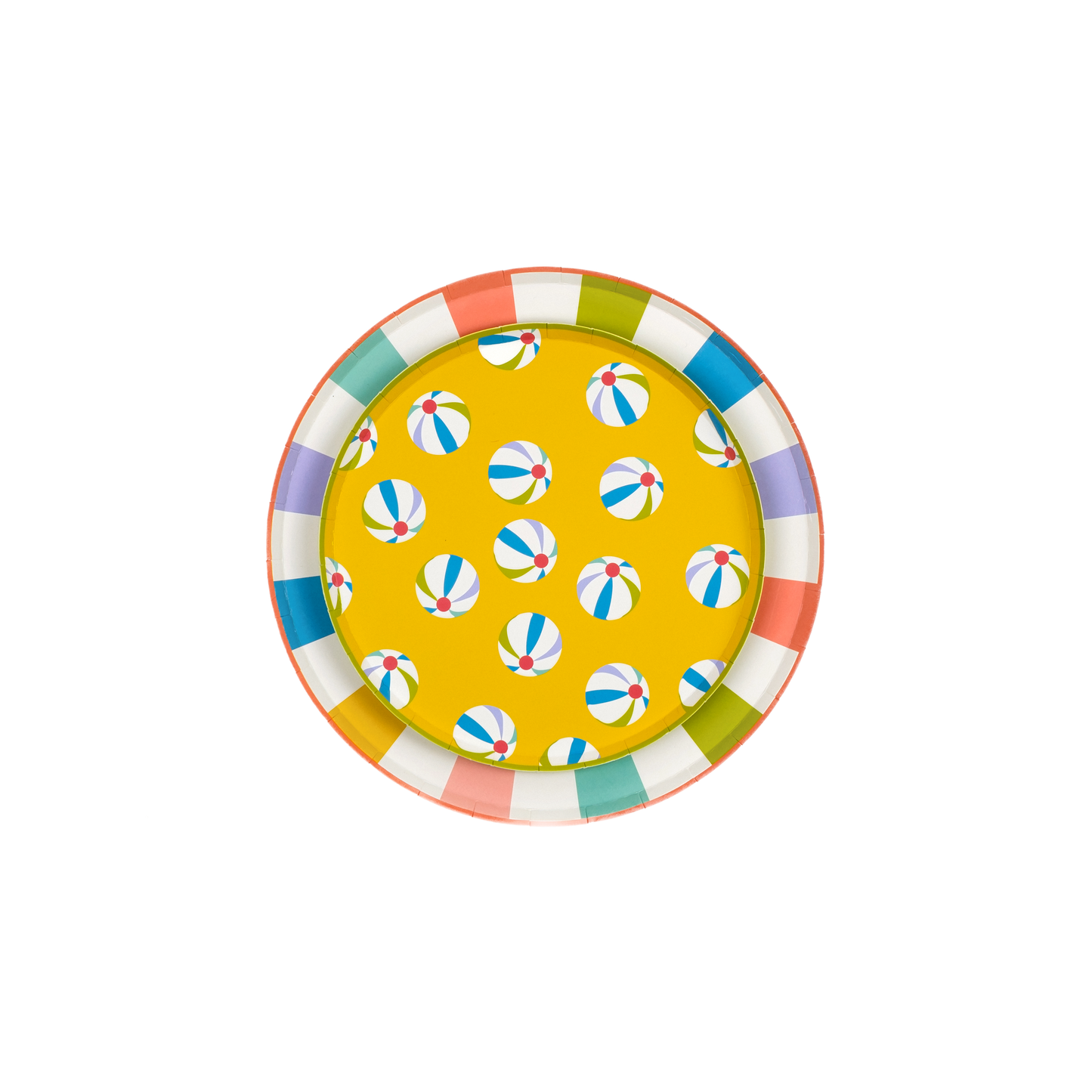 Summer Fun Dinner Paper Plates | Set of 8