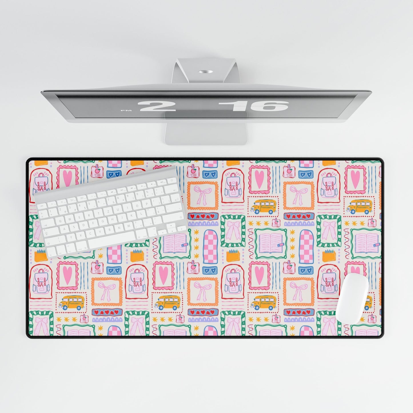 Back to School Desk Mat | 31" x15.5"