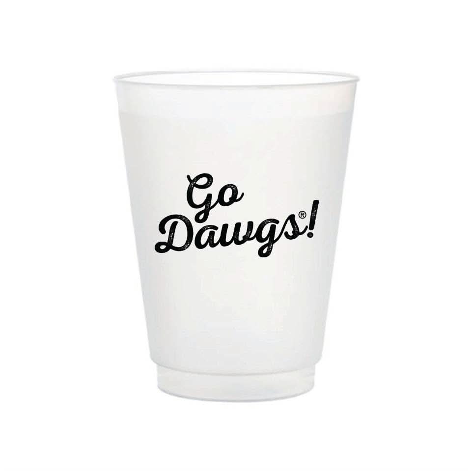 Georgia Logo Flex Cup by Valiant Gifts Inc, showing a flexible reusable cup with Georgia state logo and vibrant design.
