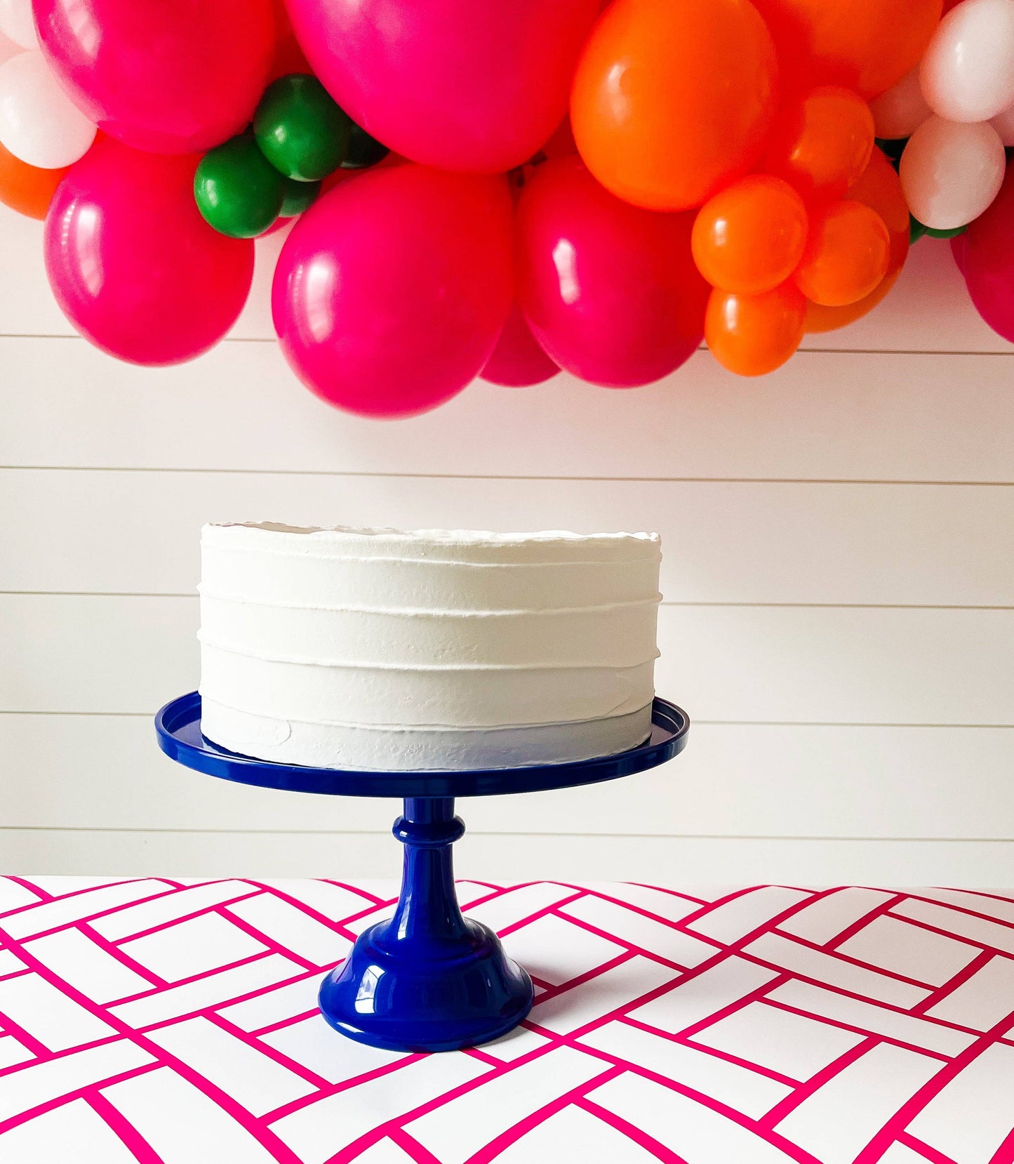 Royal Blue Melamine Cake Stand | Cupcake Stand