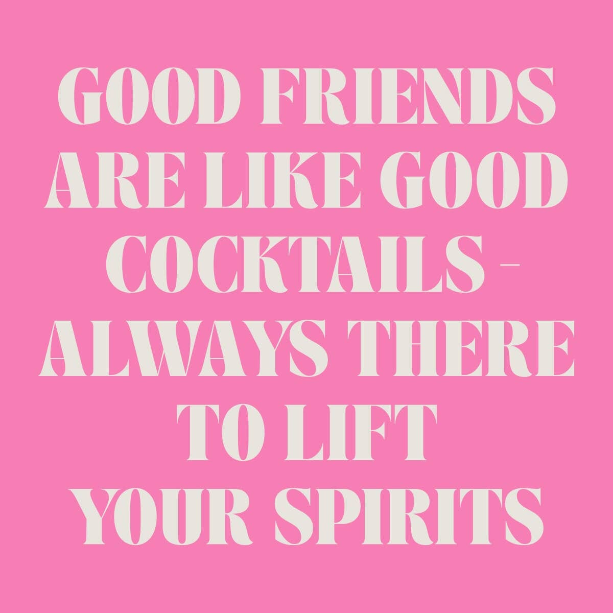 Funny Party Cocktail Napkins | Good Friends Good Cocktails - 20ct