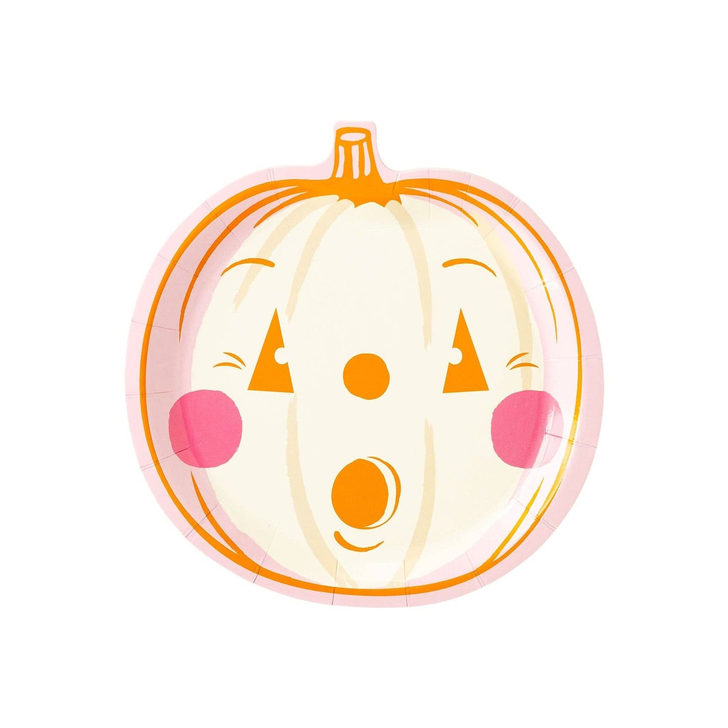 Pumpkin Plates 9" | 8 count