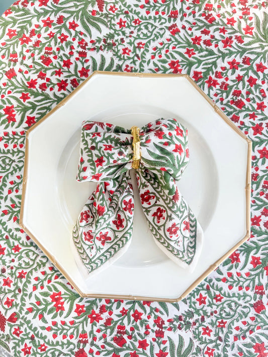 PRE-ORDER | Holy City Holly Tablecloth
