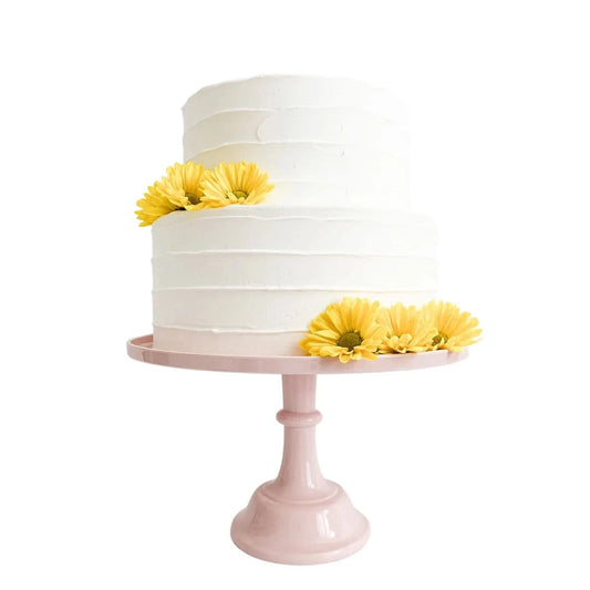Light Pink Melamine Cake Stand | Cupcake Stand - Porcupine Paper Co.
