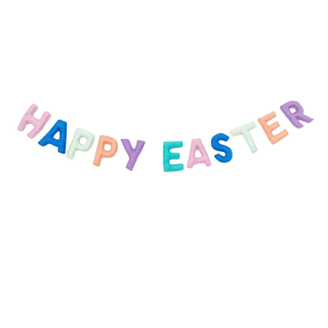 Happy Easter Felt Banner - Porcupine Paper Co.