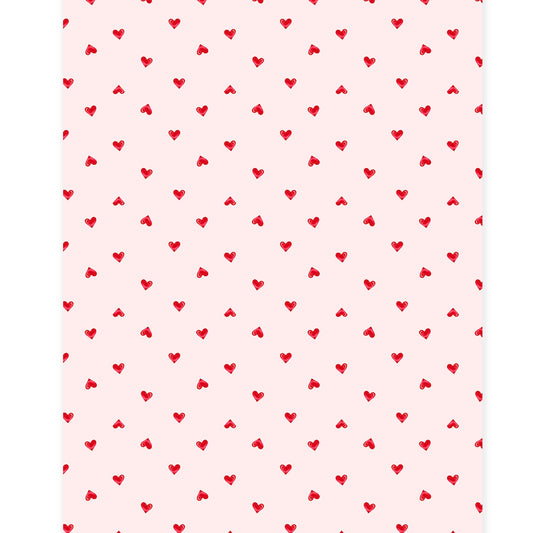 Ditsy Hearts Table Runner | Valentine's | Galentine's - Porcupine Paper Co.