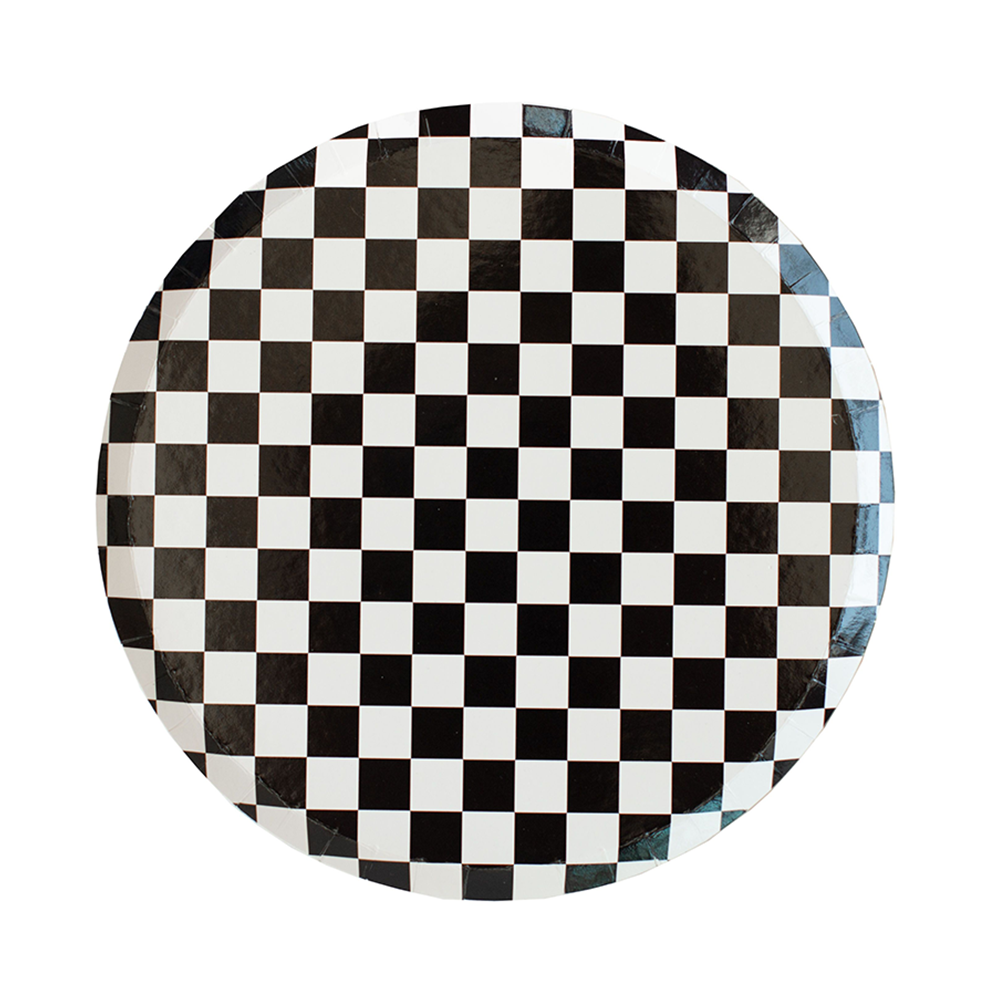 The Classic Black Plates 10" | 8 count