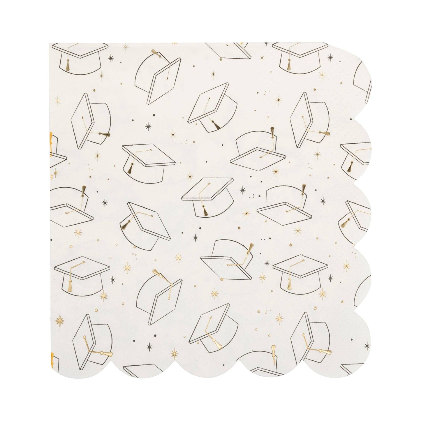 Grad Cap Cocktail Napkin | 18 count
