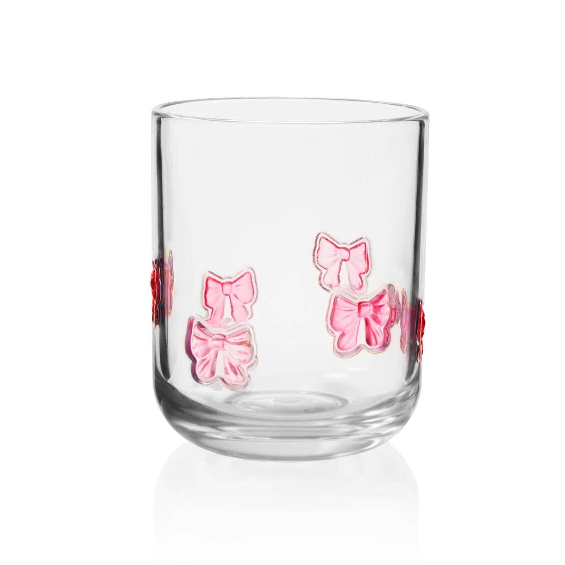 Coquette Pink Bow Acrylic Icon Glass