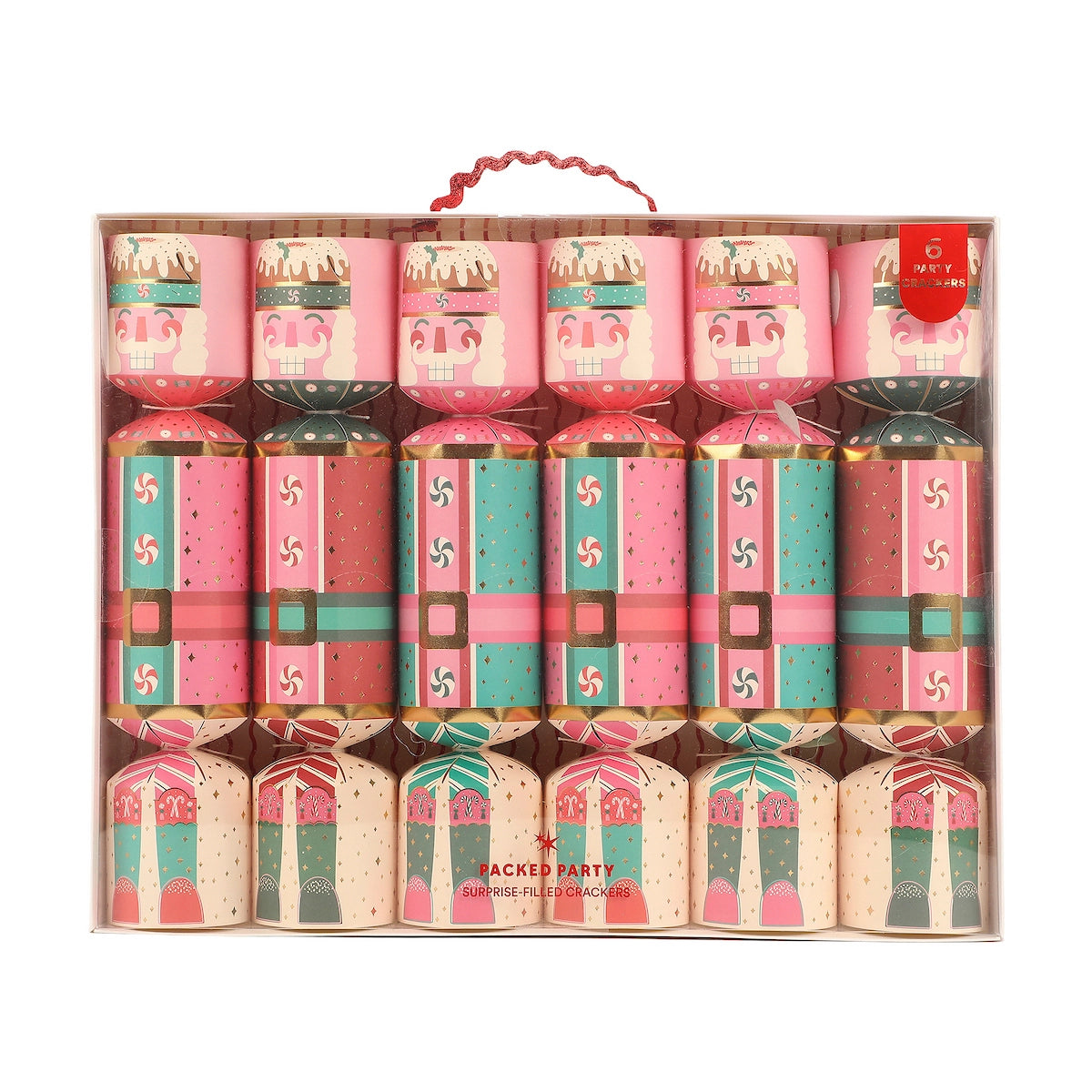 Candyland Nutcracker Party Crackers | Set of 6