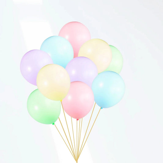 Cute Spring Bunny Pastel Balloon Bouquet - Porcupine Paper Co.