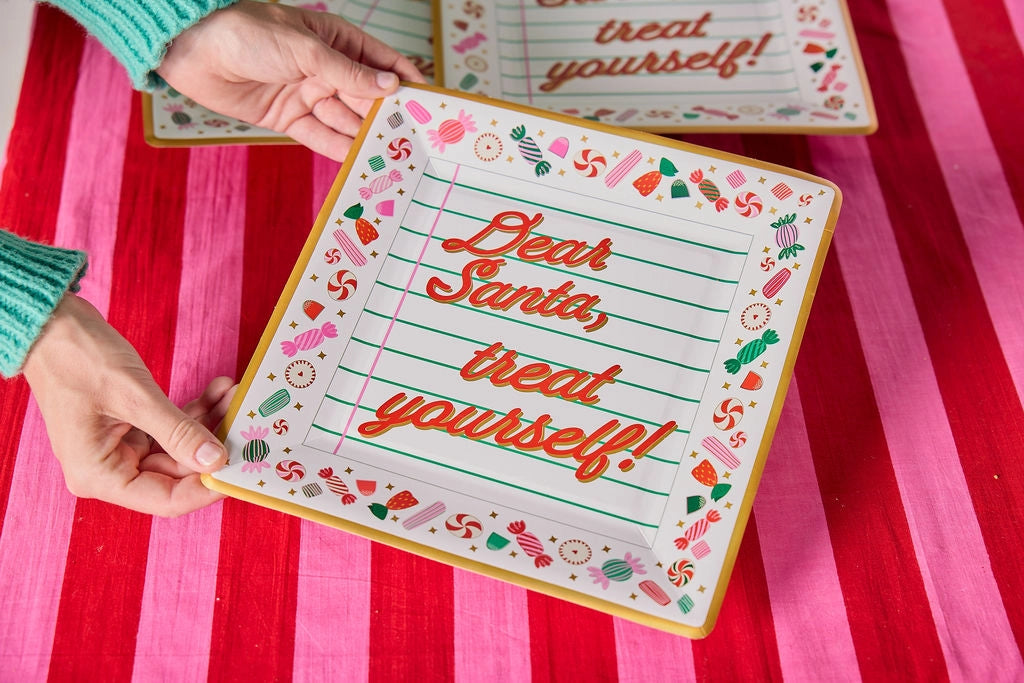 Dear Santa Treat Plate | 10 count