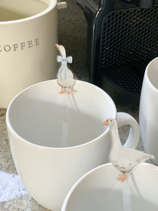Goose Stir Sticks Drink Stirrers | Set of 4 - Porcupine Paper Co.