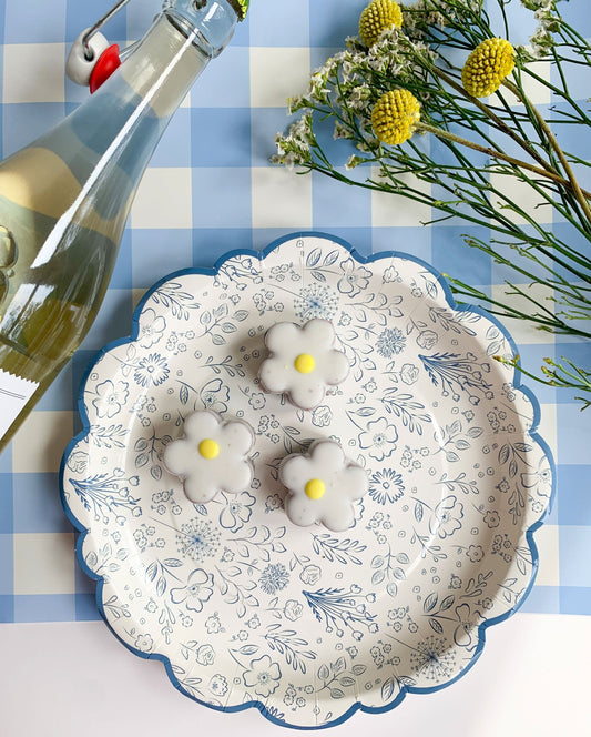 Pembroke Floral 10" Paper Plate | Pack of 8 - Porcupine Paper Co.
