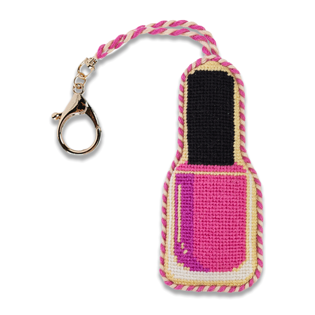 Nail Polish Bottle - Bag Charm - Porcupine Paper Co.