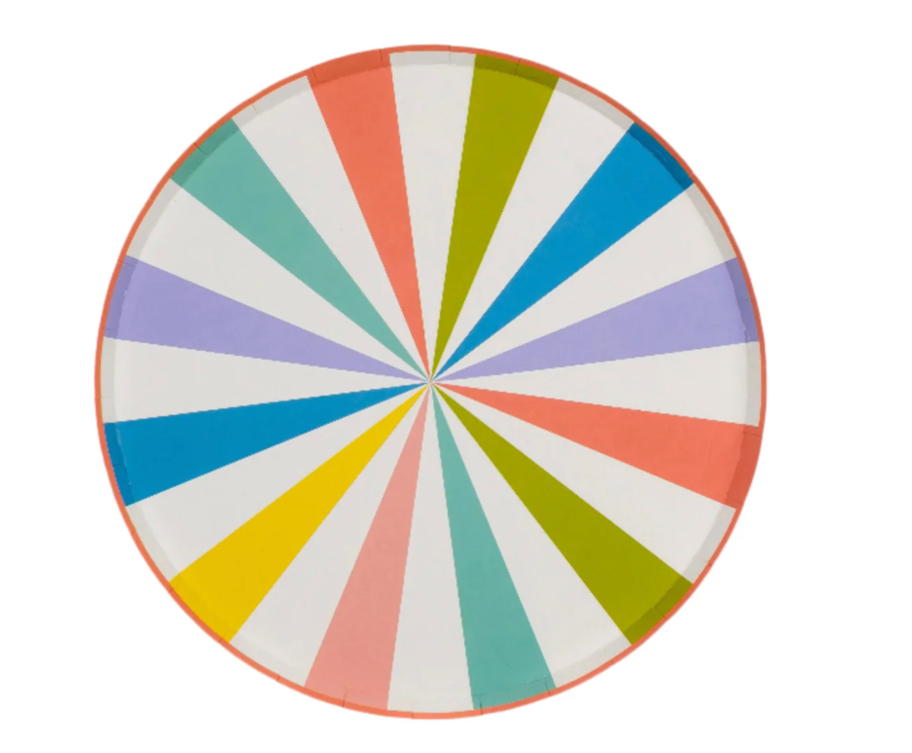 Summer Fun Dinner Paper Plates | Set of 8