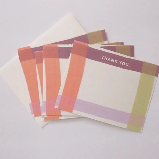Thank You Stationery, Set of 6 - Porcupine Paper Co.