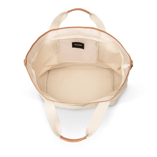 "Venice" Natural Canvas Tote | Personalizable