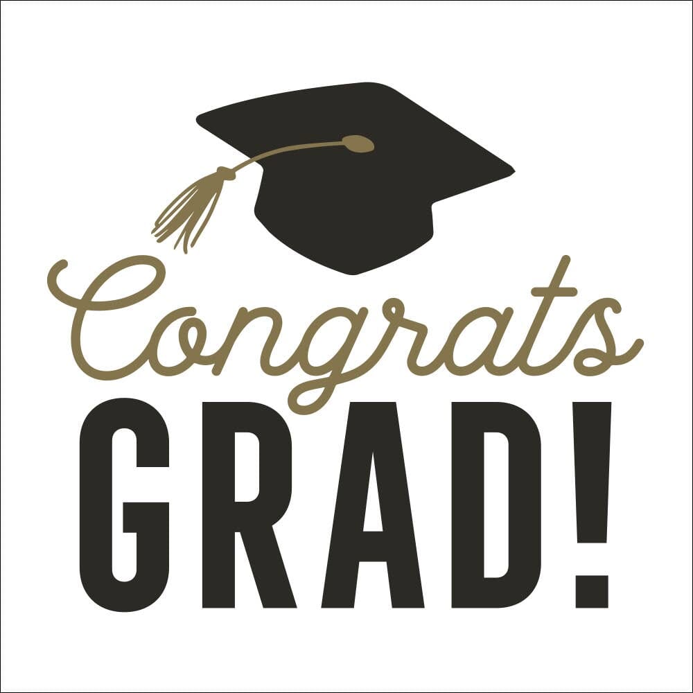 Graduation Cocktail Napkins | Congrats - 20ct