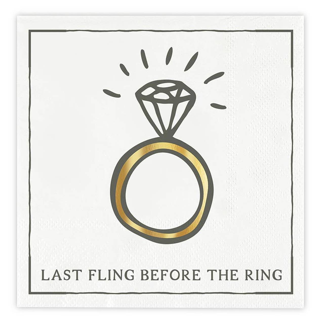 Last Fling Cocktail Napkins | 20 count