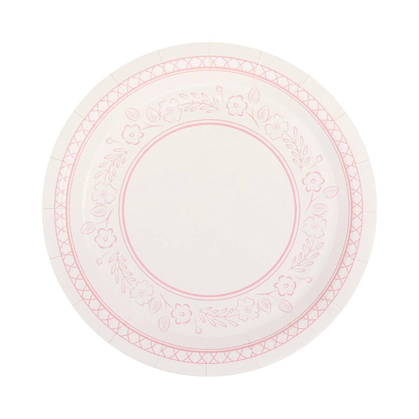 Pembroke Small Pink Floral 7" Plate | Pack of 8