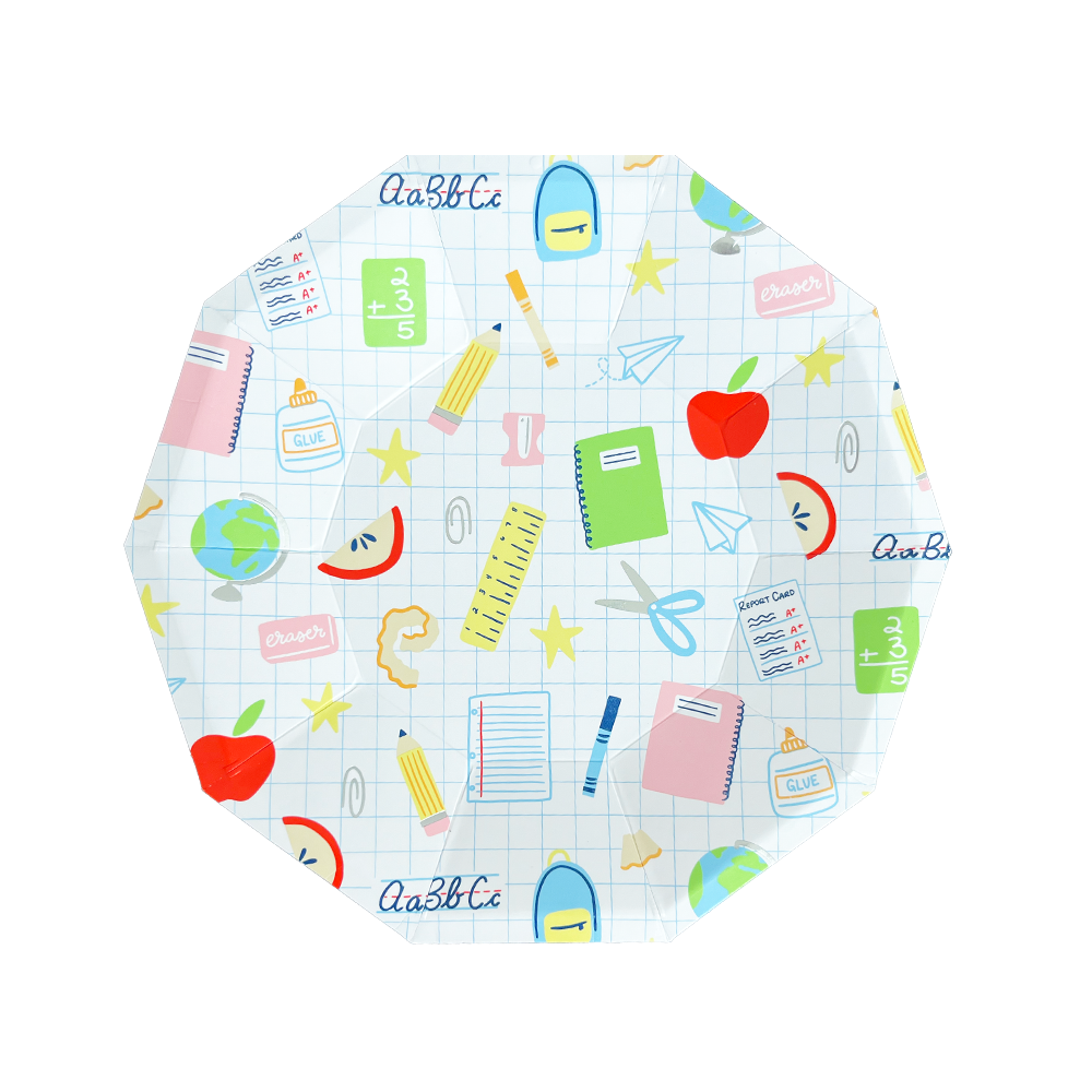 Smarty Pants Large Plates 10" | Pack of 8