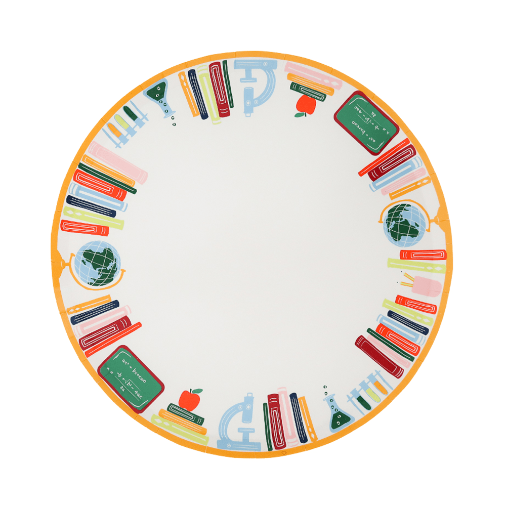 Bookshelf Large Plates 10" | Pack of 8