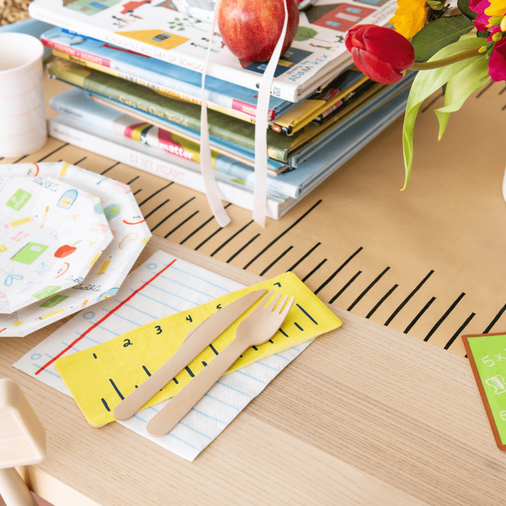 "Notebook" Large Napkins | Pack of 16