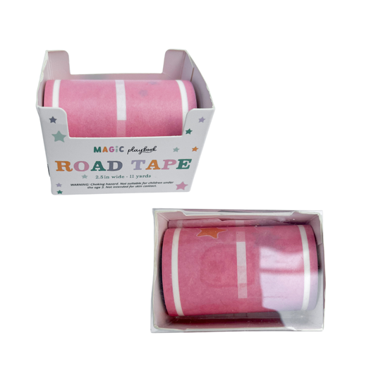 Pink Play Road Tape | Single Roll