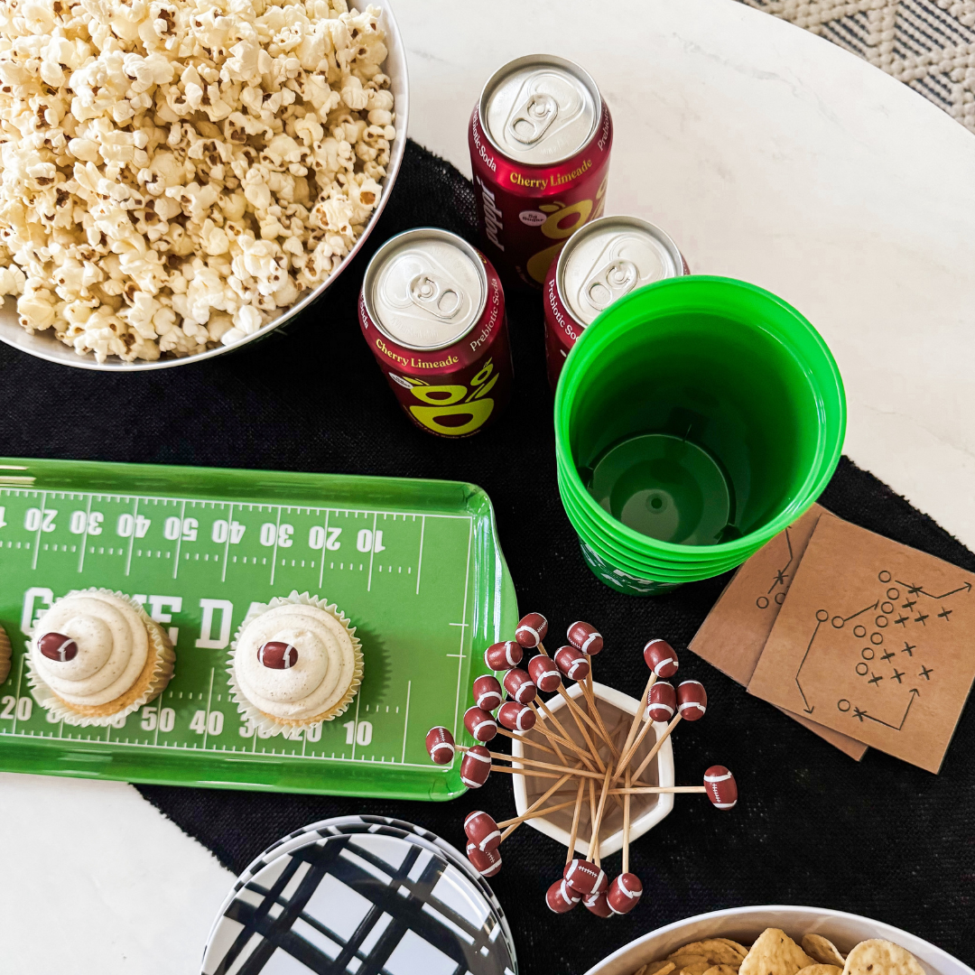 Football Reusable Snack Chip Bowl
